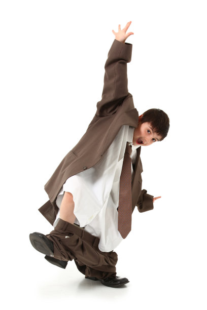 可爱的西装男孩图片下载