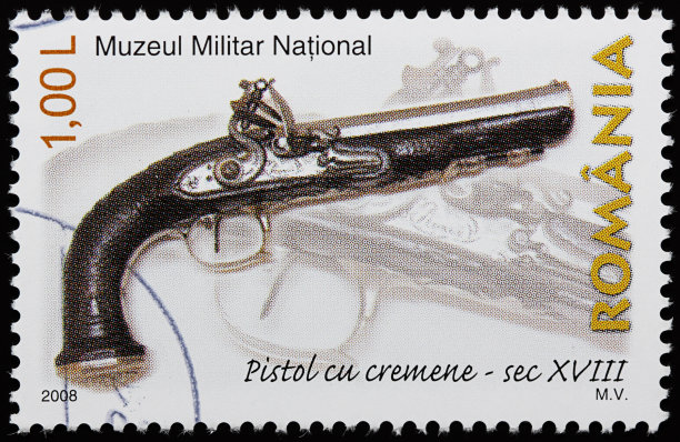 老式步枪手枪图片下载