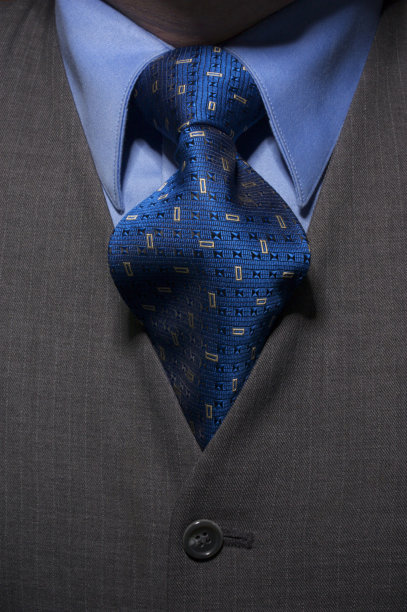 蓝色领带图片下载