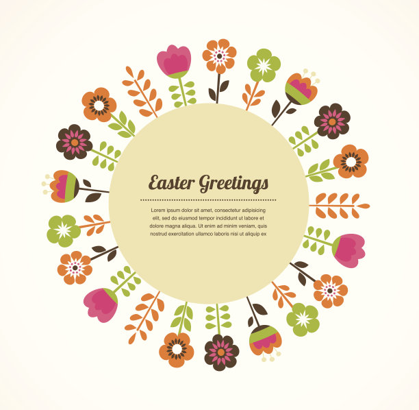 夏日背景与鲜花图片下载