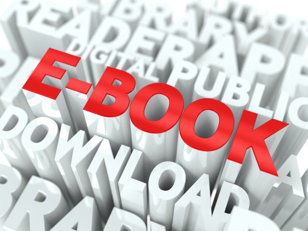 电子书的概念。图片下载