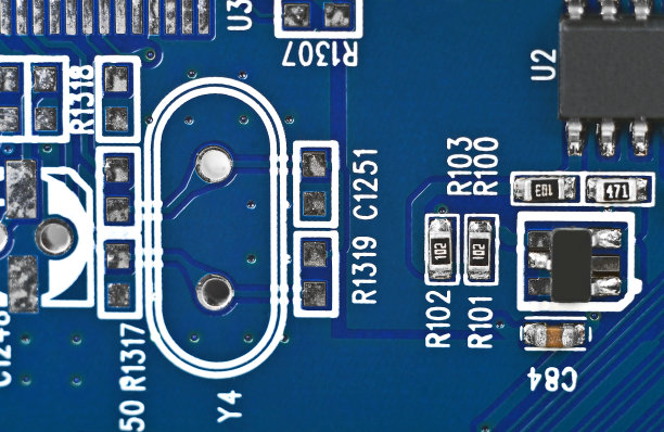 电路板的背景图片下载
