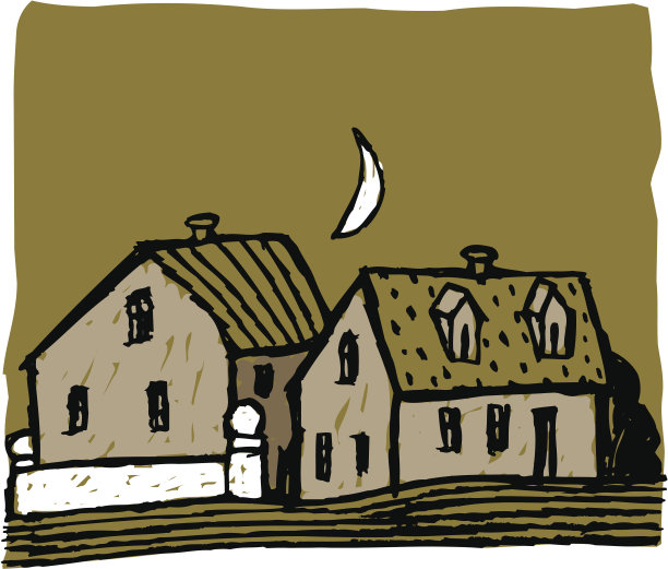 晚上的风景图片下载