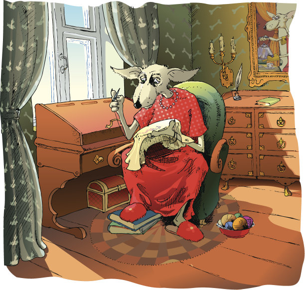 狗绣花机图片下载