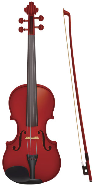 用小提琴杆演奏的小提琴图片下载