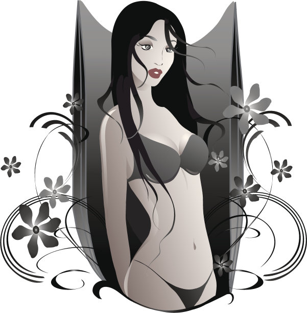 穿着比基尼的漂亮女孩图片下载