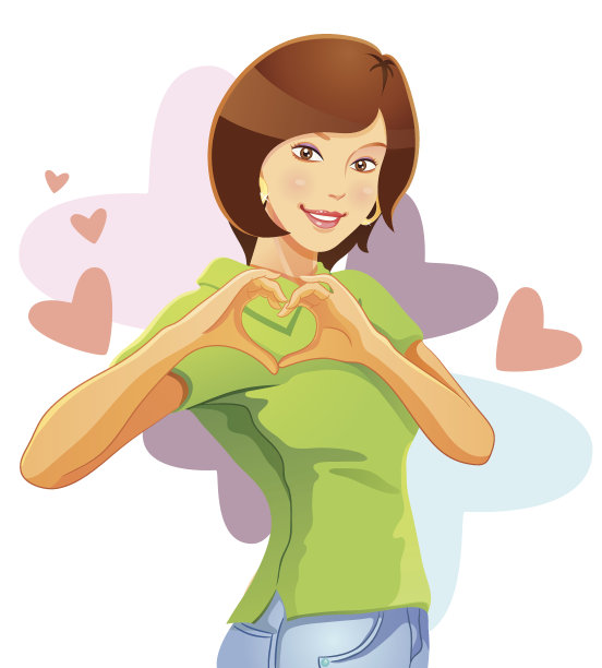 可爱的漂亮的女孩图片下载