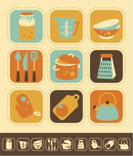 厨房图标设置图片下载