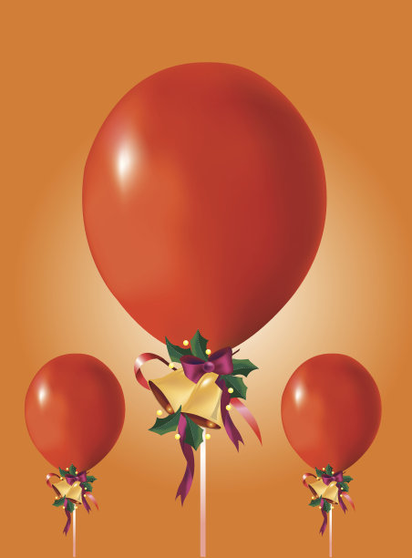 圣诞气球图片下载