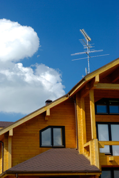 房子屋顶角落图片下载