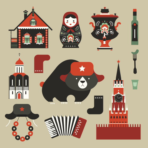 俄罗斯的图标图片下载