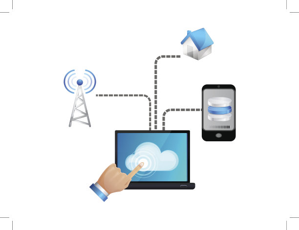 无缝的云技术图片下载