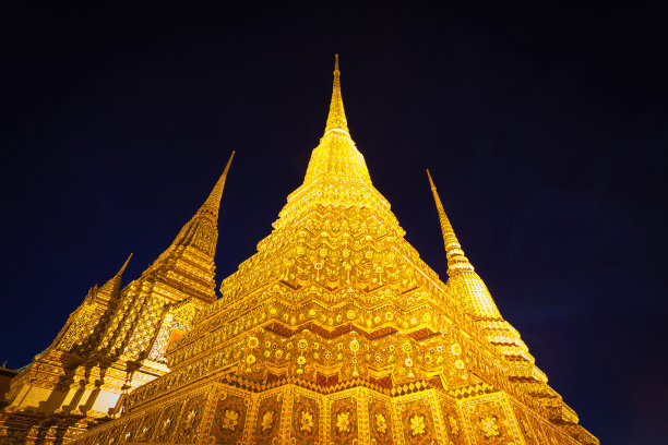 卧佛寺之夜图片下载