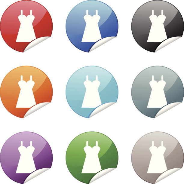 贴纸图标|裙子图片下载