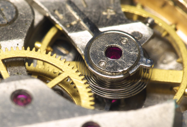 发条的机械装置图片下载