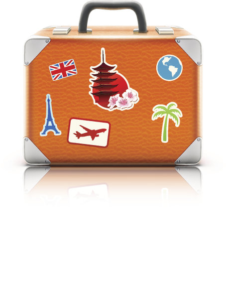 旧的行李箱图片下载