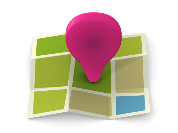 地标在地图图片下载