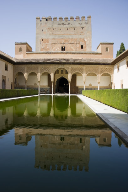 科马里斯宫，纳兹-纳帕西奥，阿尔罕布拉，格拉纳达图片下载