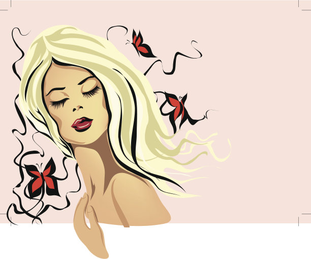 性感的金发女郎图片下载