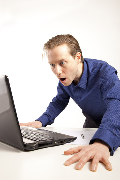 惊讶的商人图片下载