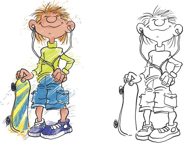 溜冰者图片下载