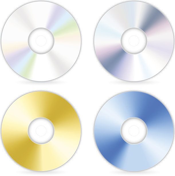 不同类型光碟的说明图片下载