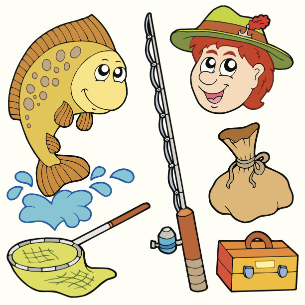 卡通渔夫集合图片下载