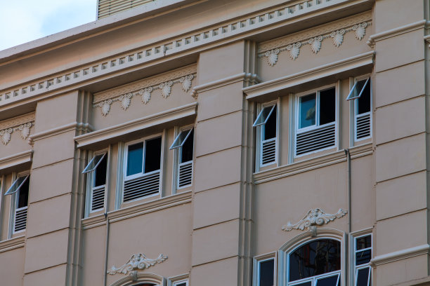 豪华酒店外的窗户图片下载