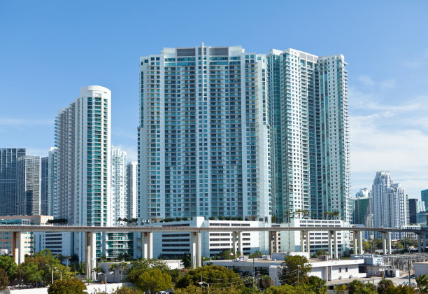 迈阿密的现代公寓图片下载