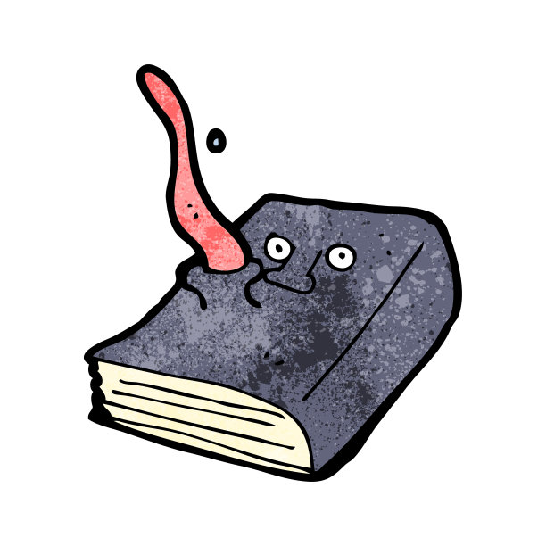 卡通魔法咒语书图片下载