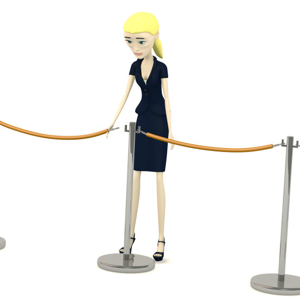 有障碍的卡通人物图片下载