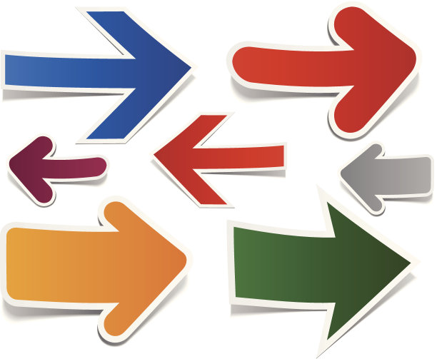 箭头矢量图素材ID：154981042