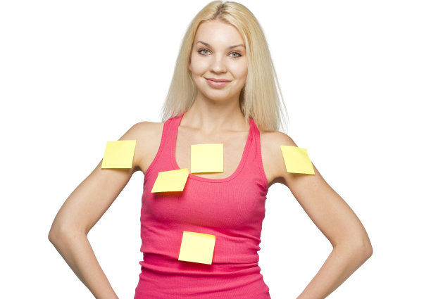 用不干胶贴的女人图片下载