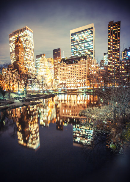 中央公园的观点。图片下载