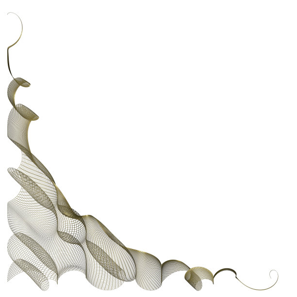 角落漩涡或花体的旧式装饰图片下载