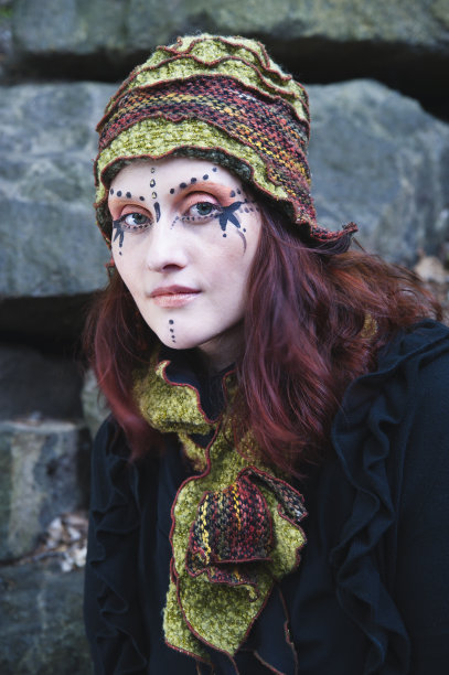 民族时尚肖像图片下载