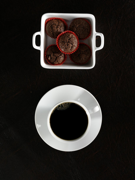 松饼和咖啡图片下载