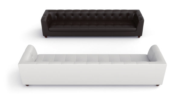 黑白沙发图片下载