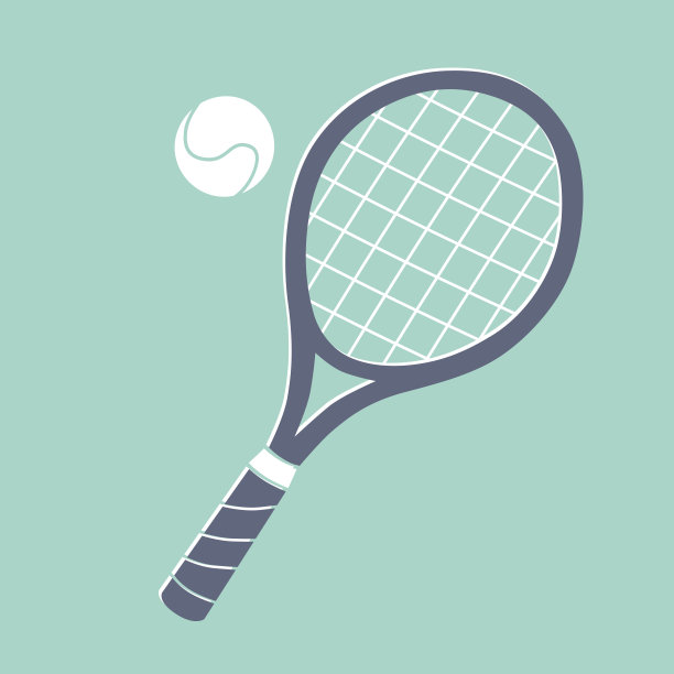 网球拍和球图片下载