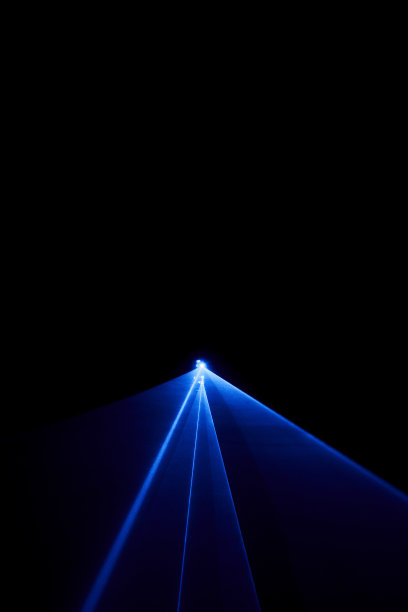 蓝色激光图片下载