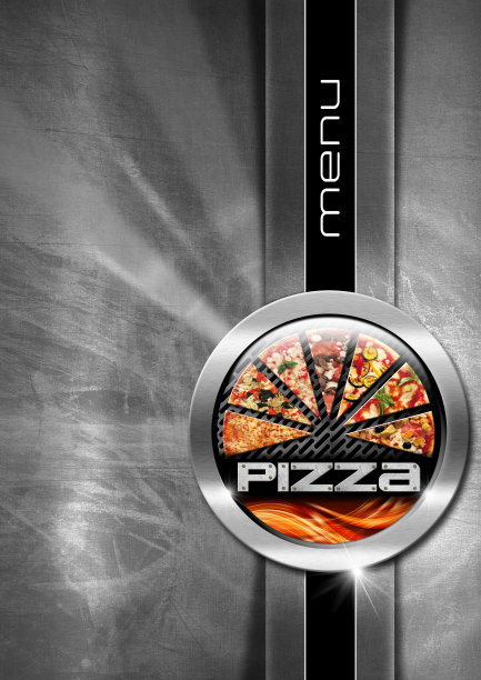 比萨菜单设计图片下载