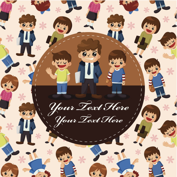 卡通小卡图片下载