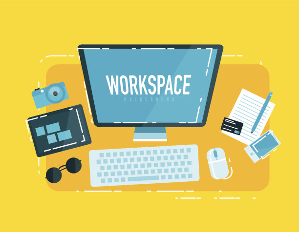 电脑空间的概念图片下载