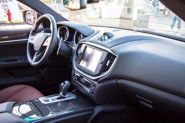 全新豪华超级跑车内饰素材图片