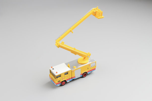 收集规模模型的车载卡车。图片下载