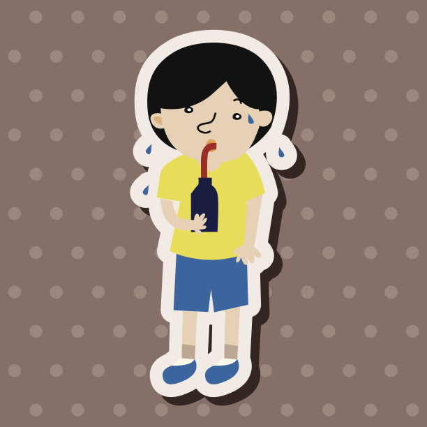 健身教练主题元素图片下载