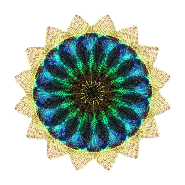 孔雀羽毛的艺术背景图片下载