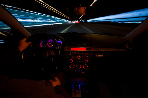 晚上开车图片下载