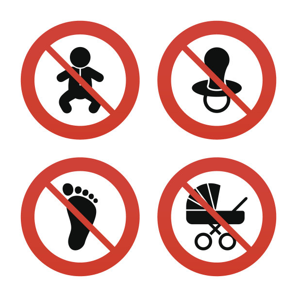 婴儿婴儿图标。bug和虚拟符号图片下载