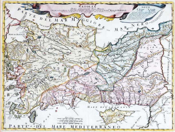 安纳托利亚古地图图片下载